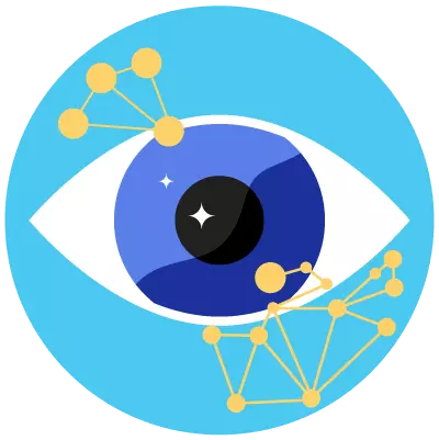 Icon of an eyeball.