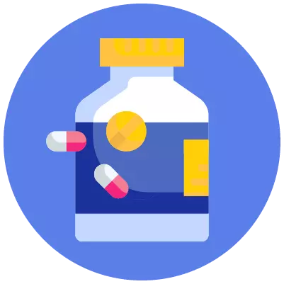 Icon of a pill bottle
