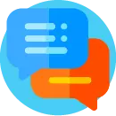 Conversation bubbles icon